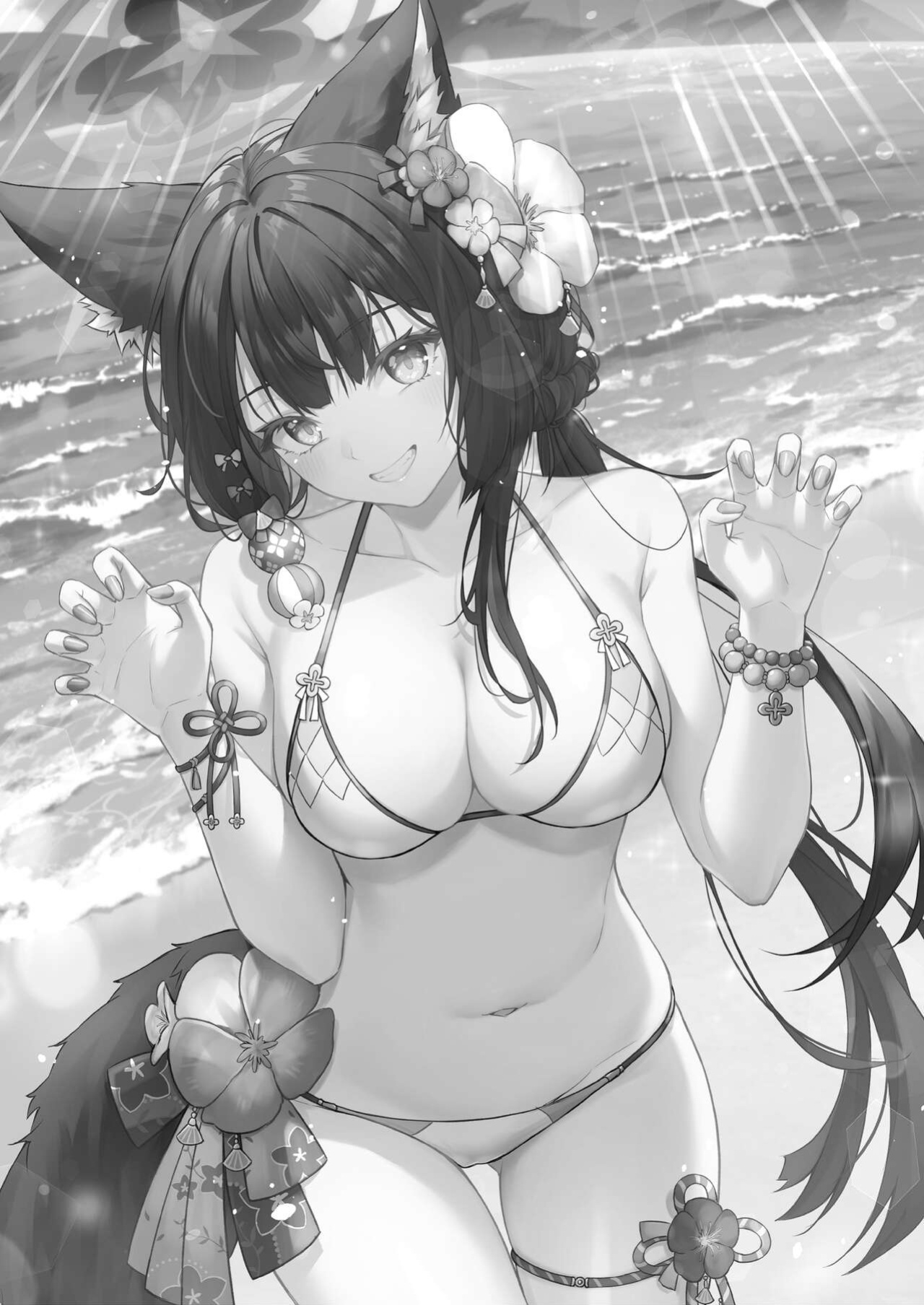 [SafariPark (Anjaku112)] Overflowing With Love From Wakamo 02 (Blue Archive) [Uncensored] [LunaticSeibah]