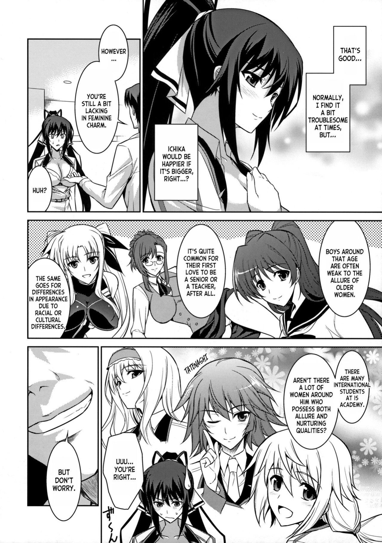 (C81) [Type-G (Ishigaki Takashi)] Broom on the Frontline (IS Infinite Stratos) [desudesu]
