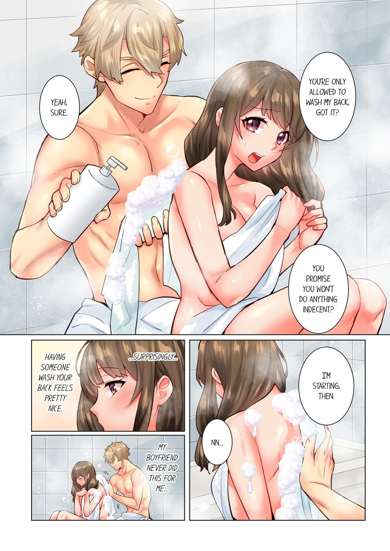 [Yomosugara] Zetsurin Gaikokujin no Yaba Sugiru Netori Kata 〜 Iya to wa Iwasenai , Kikakugai no Wakarase SEX 1-4 | The Incredible Foreigner Who's Into a Crazy Kind of Cuckolding 1-4