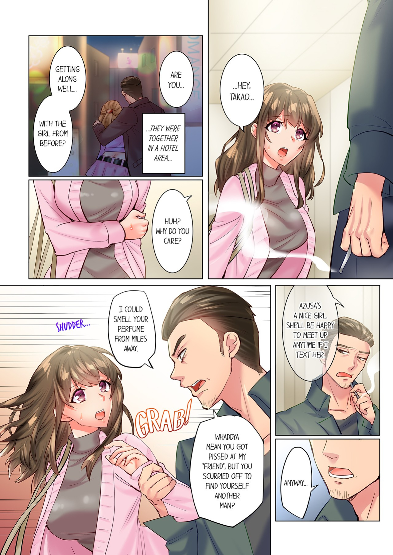 [Yomosugara] Zetsurin Gaikokujin no Yaba Sugiru Netori Kata 〜 Iya to wa Iwasenai , Kikakugai no Wakarase SEX 1-4 | The Incredible Foreigner Who's Into a Crazy Kind of Cuckolding 1-4