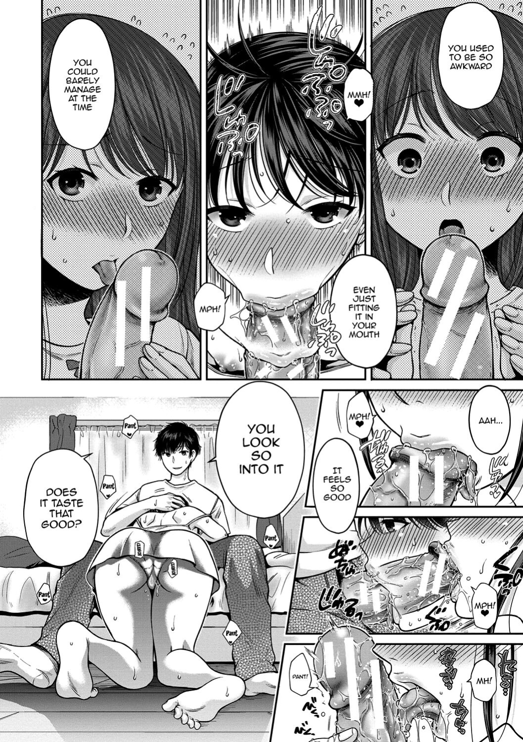 [Harusawa] Nisemono Kazoku - Gifu ni Ochite Iku Musume | Daughter Falling Into Stepfather