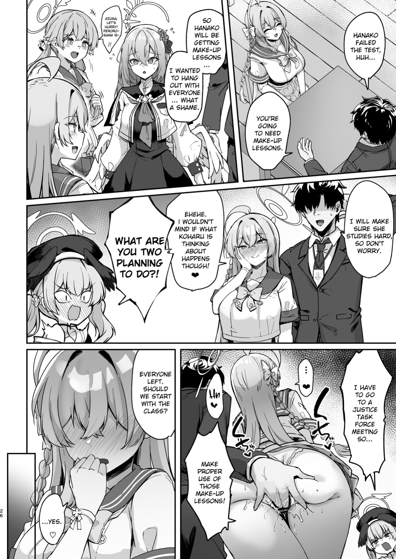 [Tiusan Kingdom (Kazamitiu)] Urawa no Hanazono (Blue Archive) [Literally Starving]
