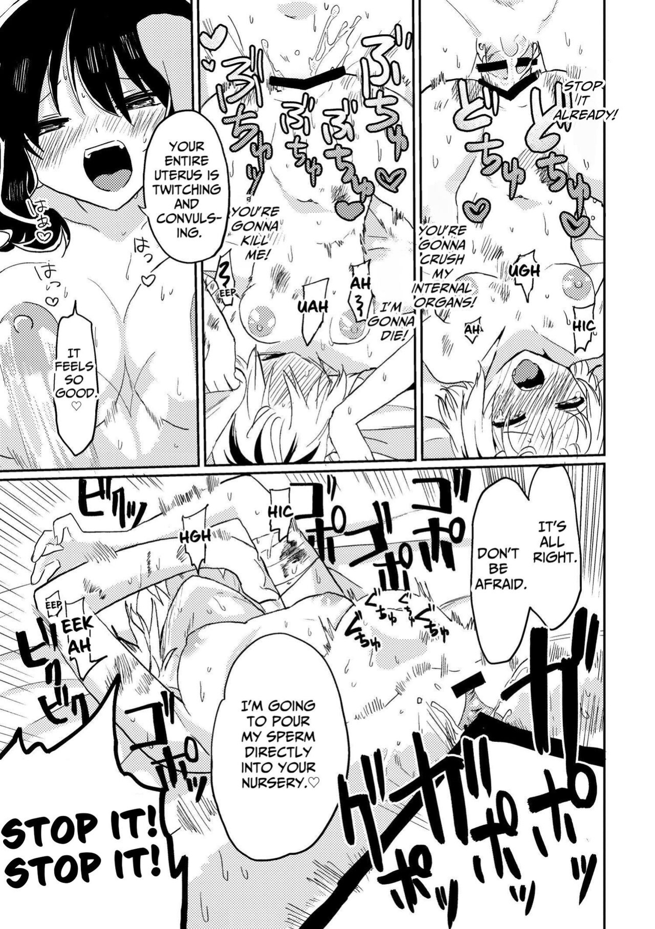 [Echiechi Kenzen Yuden] Futanari Bishōjo ga Chuusei-tekina Onnanoko o Kankin R*pe suru Hanashi | A Story About A Futanari Babe Catching An Androgynous Girl and Having Sex With Her [Cunny Garden]