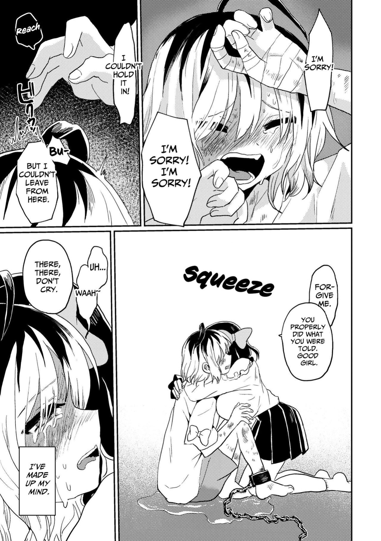 [Echiechi Kenzen Yuden] Futanari Bishōjo ga Chuusei-tekina Onnanoko o Kankin R*pe suru Hanashi | A Story About A Futanari Babe Catching An Androgynous Girl and Having Sex With Her [Cunny Garden]