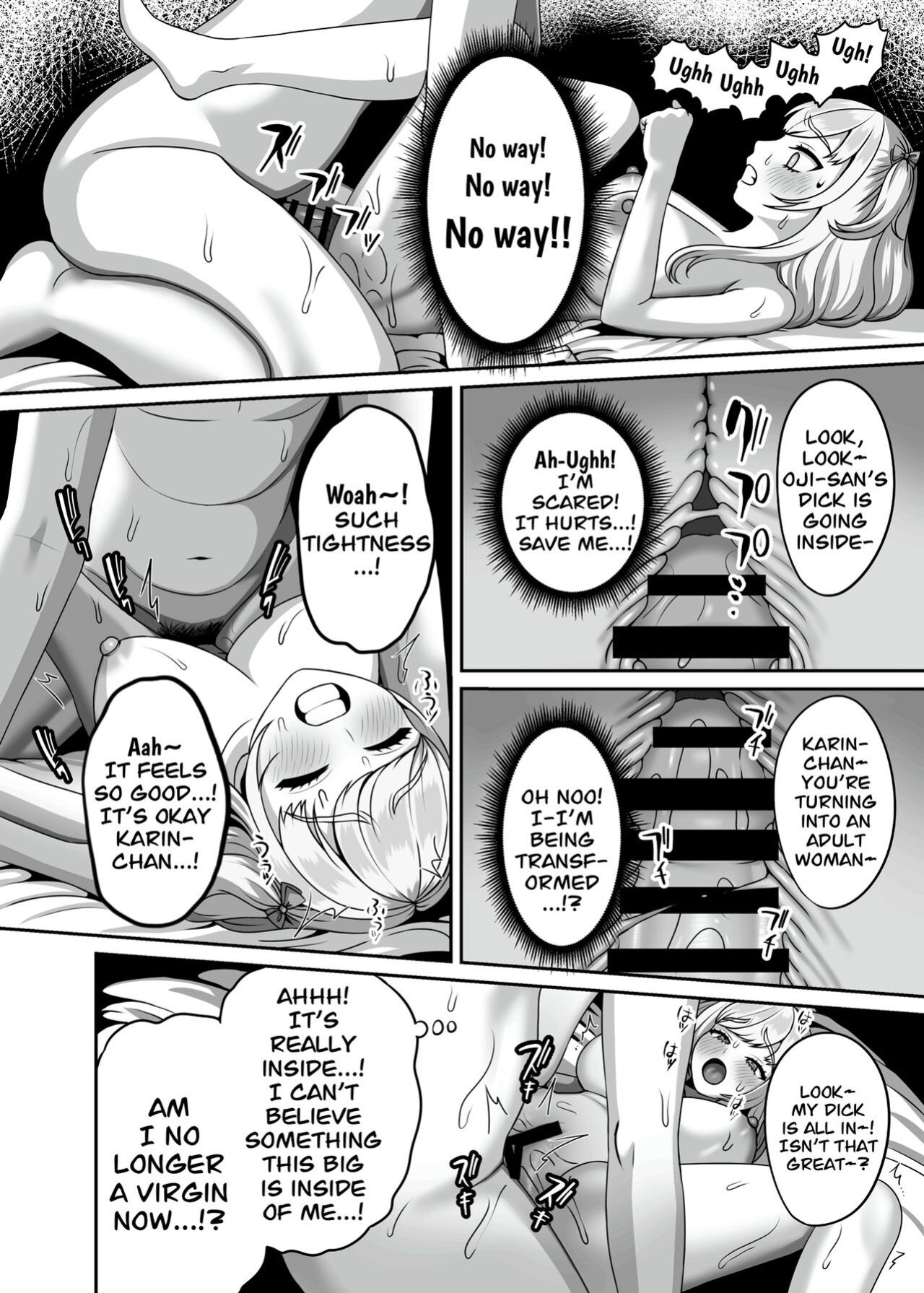 Ojisan ni kawa reta watashi no ranshi