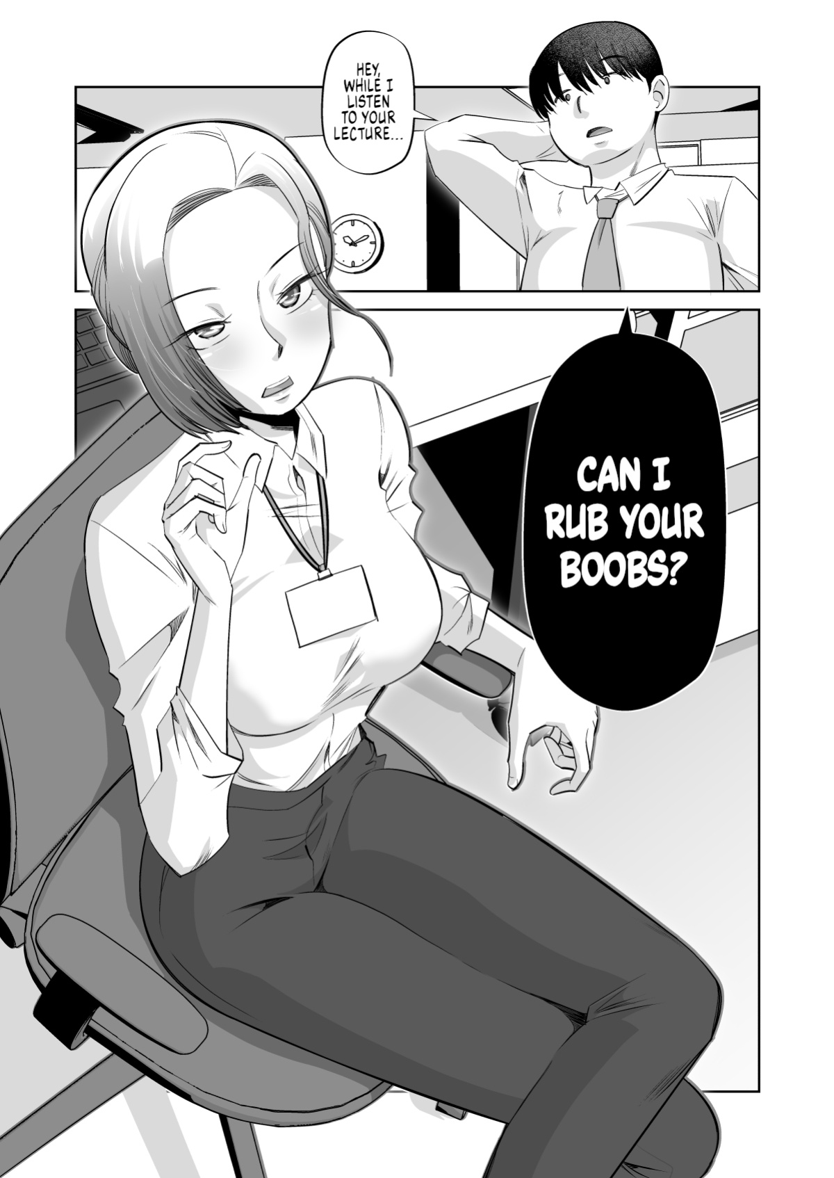 [Ono Kenuji] Oppai Sawattete Ii desu ka ne | Can I Rub Your Boobs?