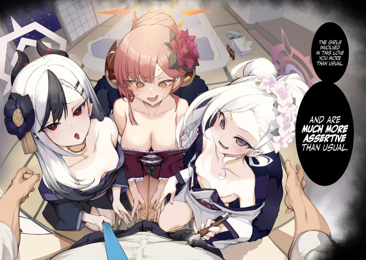 [Armadillo (Renji)] Tamari ni Tamatta Seiyoku Uketomemasu Sensei no Koto ga Daisukidakara... Seishori Schedule Go-Youi Shimashita❤ 1 | I’ll Handle Your Pent-Up Lust! Sensei! We Really Love You, So... We’ve Come Up With A Way To... Relieve You❤ 1 (Blue Arc