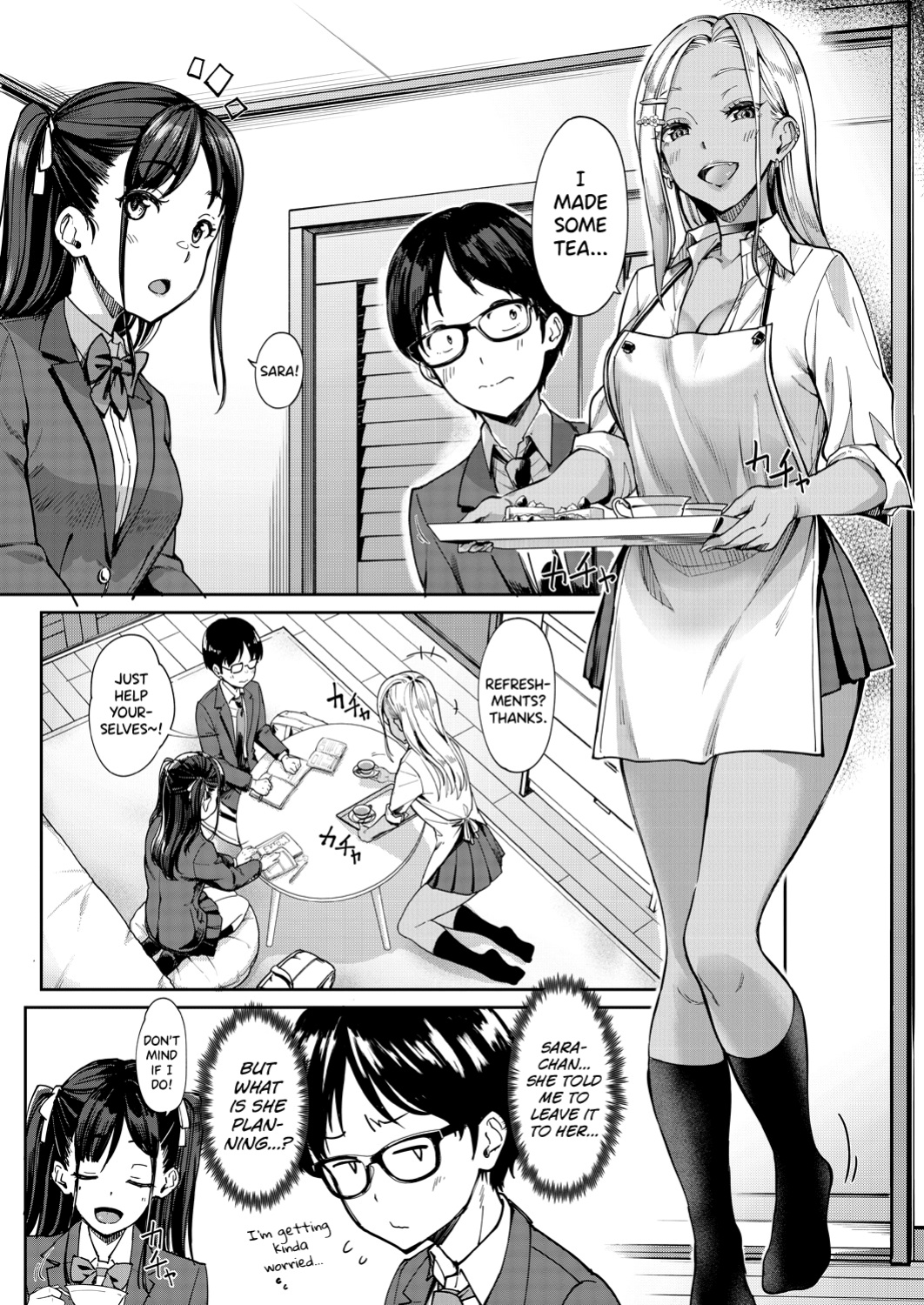 [Misaki Tokinobu] Kanojo no Imouto wa Nikushoku-kei Gal | My Girlfriend's Little Sister is a Carnivorous Gyaru Ch. 2 (COMIC Mugen Tensei 2023-12) [biribiri]