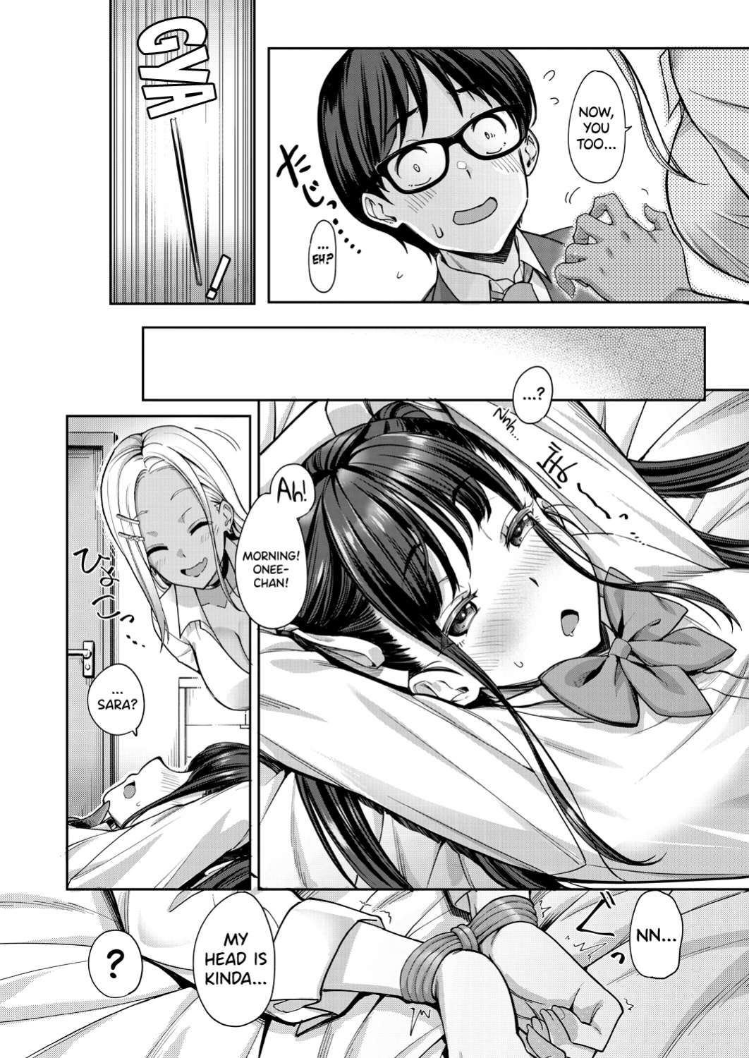[Misaki Tokinobu] Kanojo no Imouto wa Nikushoku-kei Gal | My Girlfriend's Little Sister is a Carnivorous Gyaru Ch. 2 (COMIC Mugen Tensei 2023-12) [biribiri]