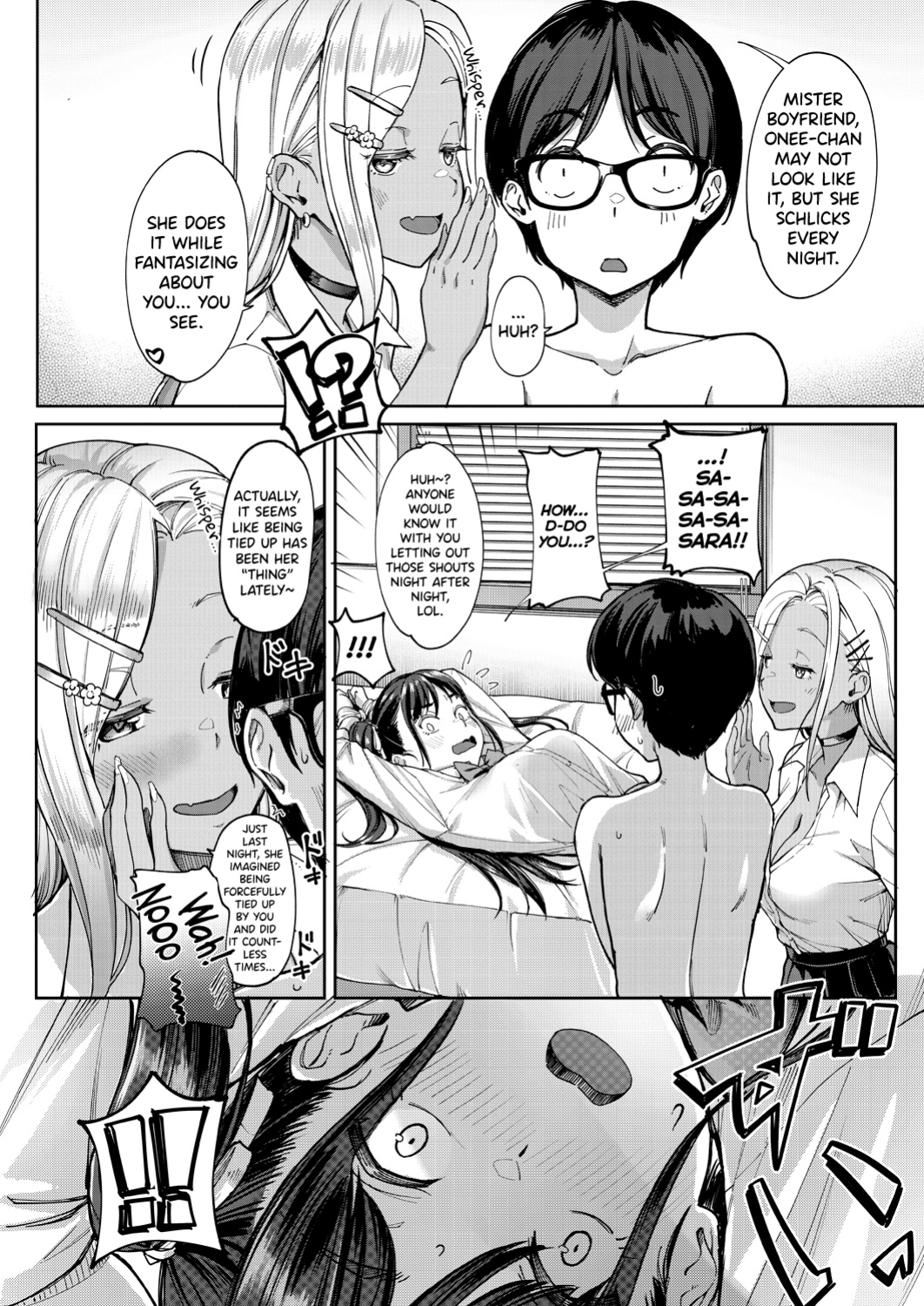 [Misaki Tokinobu] Kanojo no Imouto wa Nikushoku-kei Gal | My Girlfriend's Little Sister is a Carnivorous Gyaru Ch. 2 (COMIC Mugen Tensei 2023-12) [biribiri]