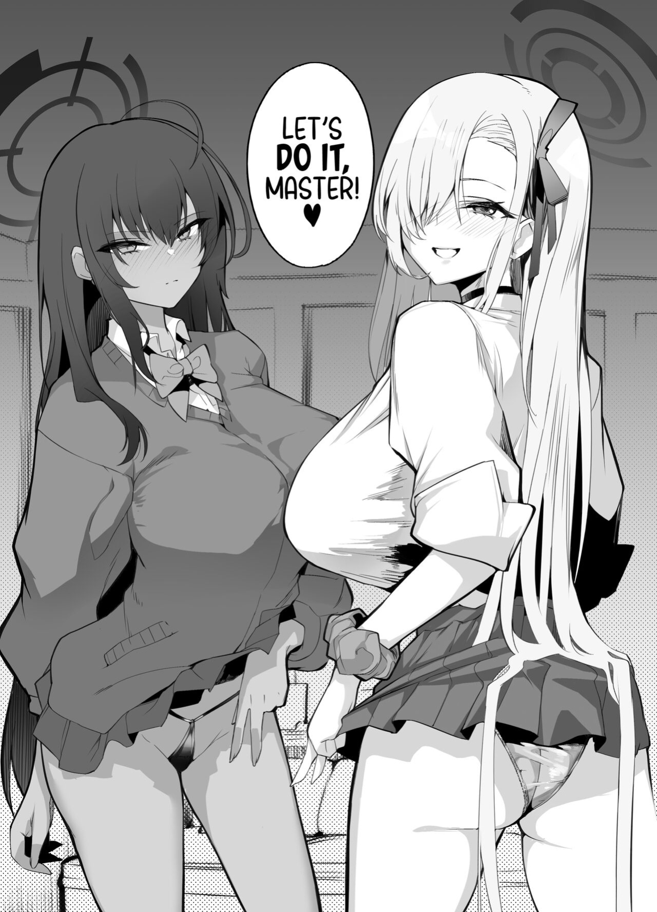 [Armadillo (Daiji)] Tamari ni Tamatta Seiyoku Uketomemasu Sensei no Koto ga Daisukidakara... Seishori Schedule Go-Youi Shimashita (Blue Archive) [head empty]
