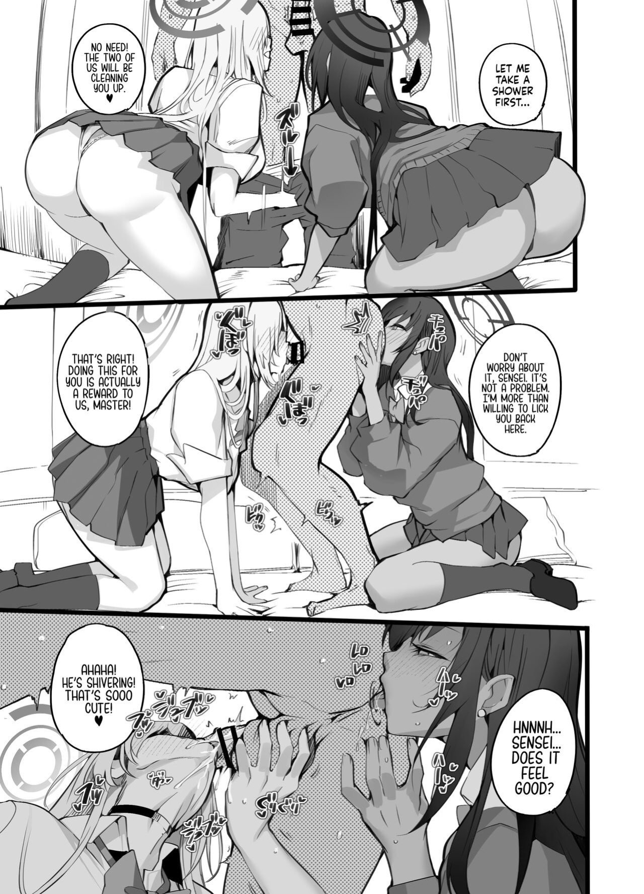 [Armadillo (Daiji)] Tamari ni Tamatta Seiyoku Uketomemasu Sensei no Koto ga Daisukidakara... Seishori Schedule Go-Youi Shimashita (Blue Archive) [head empty]