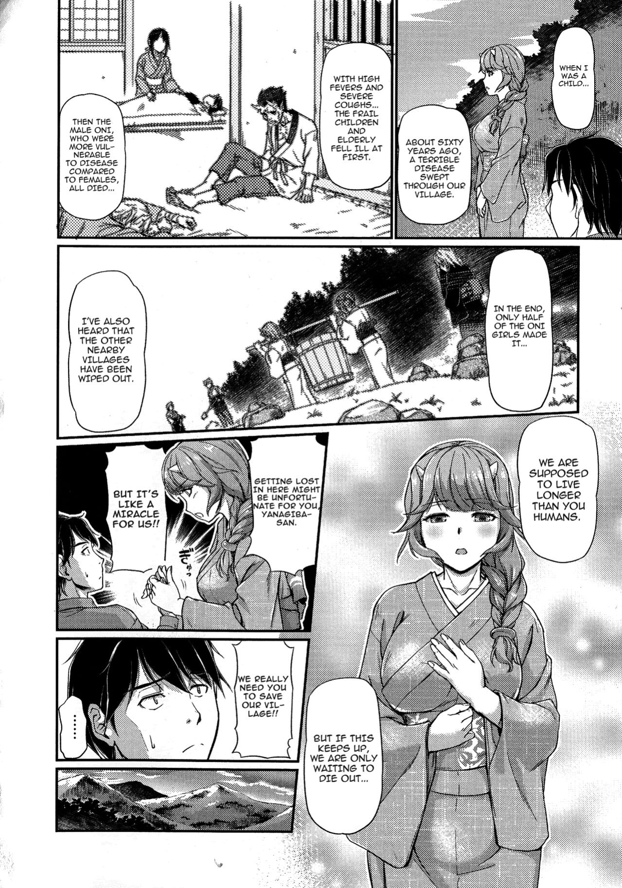 [Urase Shioji] Oni Harame Kijo Mura ni Mayoikonda Otoko no Hanashi Ch. 2 (COMIC Reboot Vol. 03) [ENGLISH]