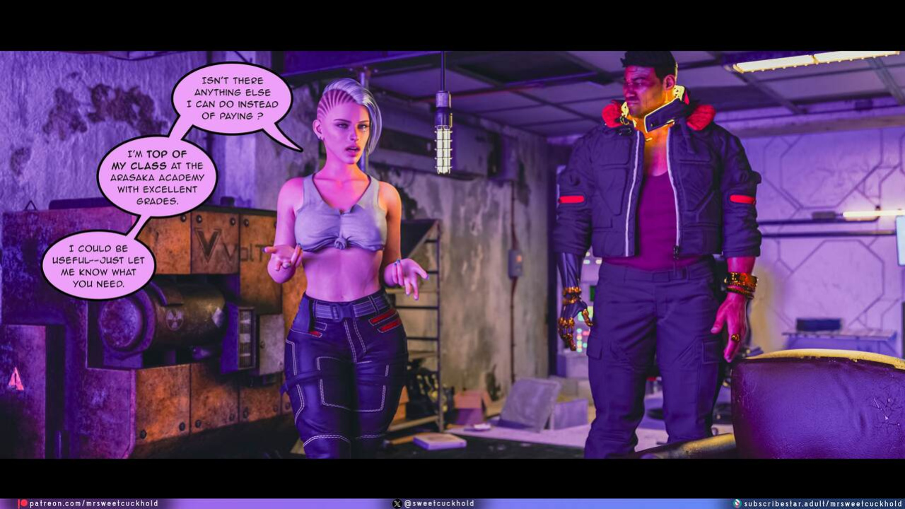 [Mr.SweetCuckhold] Street Corruption - CH.1 (Cyberpunk 2077)