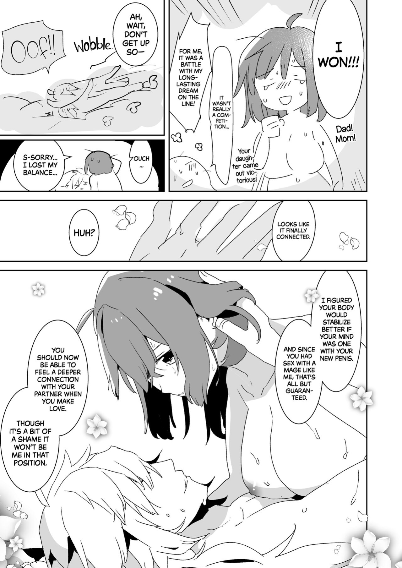 [Aimaitei Umami] Futanari Gudako X Merlin- The Virgin Futanari Master vs Her Virgin Mage Merlin