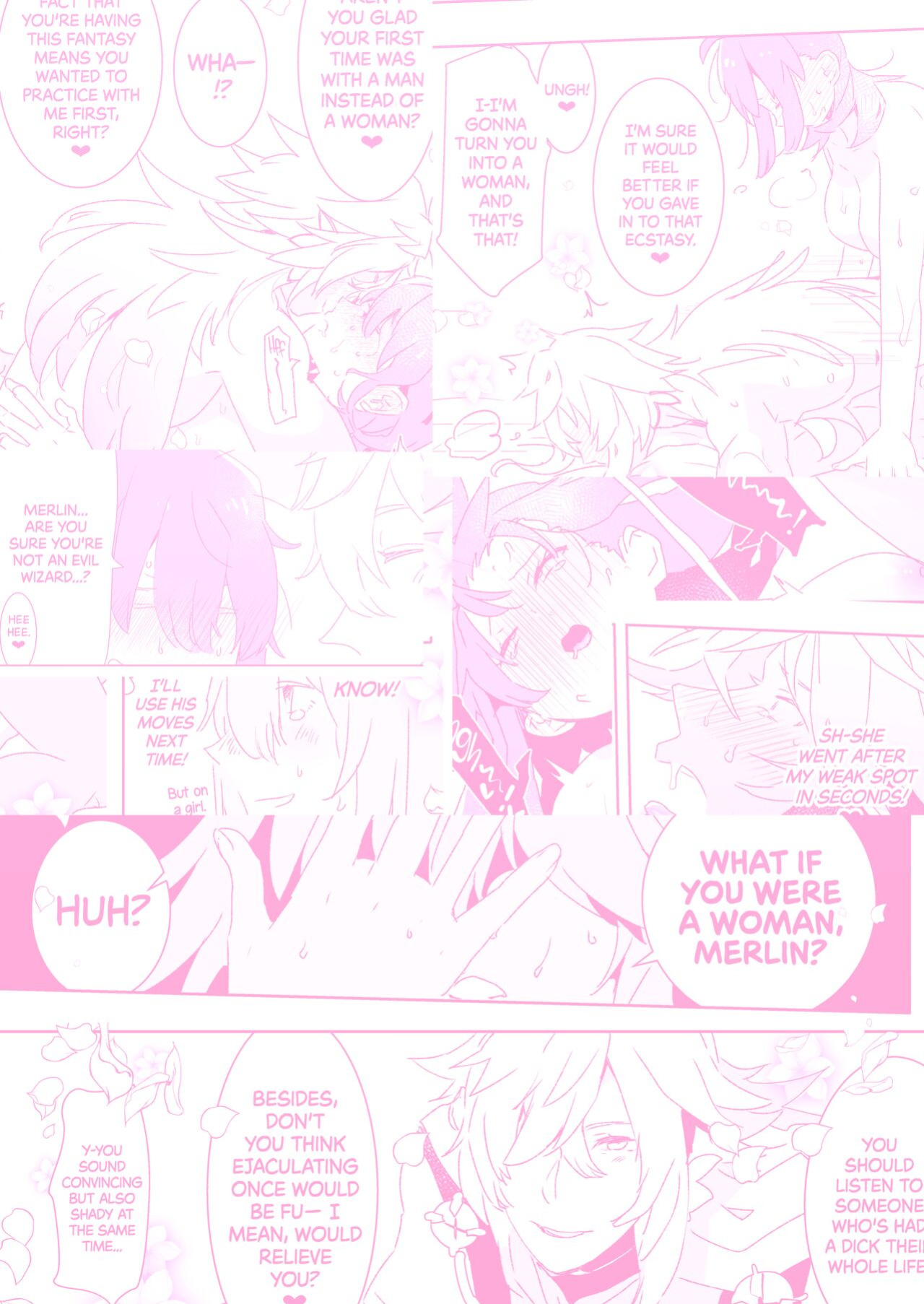 [Aimaitei Umami] Futanari Gudako X Merlin- The Virgin Futanari Master vs Her Virgin Mage Merlin