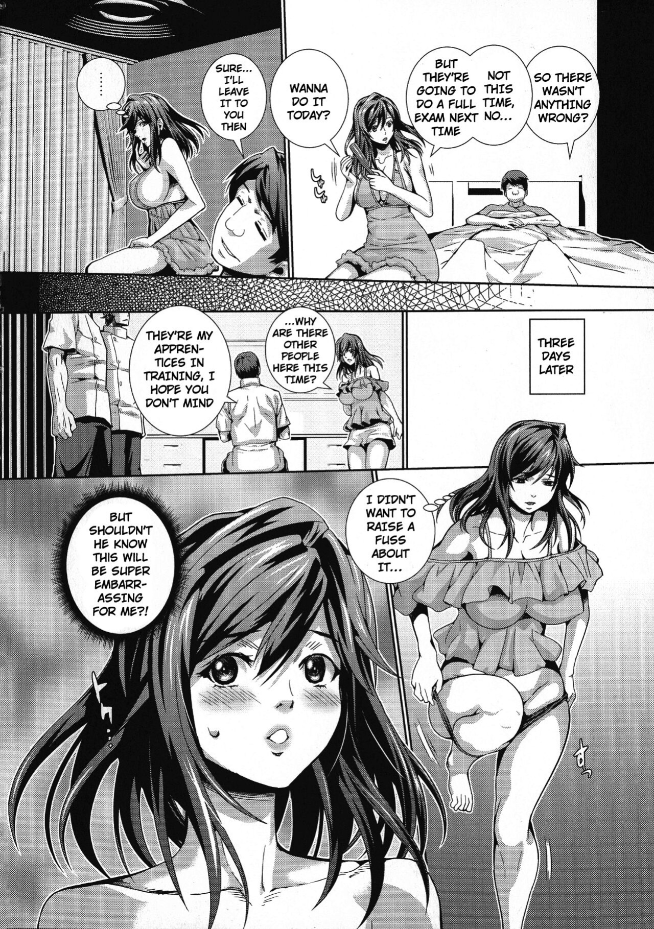 [Musashi Daichi] A Married Woman's Cavity Exam | Hitoduma Kaikuu Shinsatsu (CliKan Zecchou Glamour)