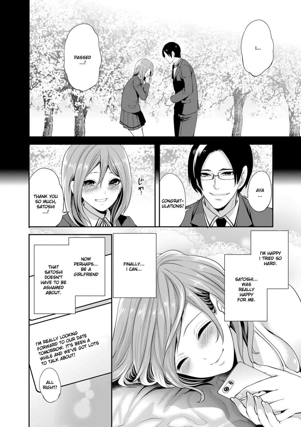 [Miyahara Ayumu] Kanojo ga Netorare Ochiru made - Until she is cuckold and falls - Chapter 3 [Ruru Scanlations]
