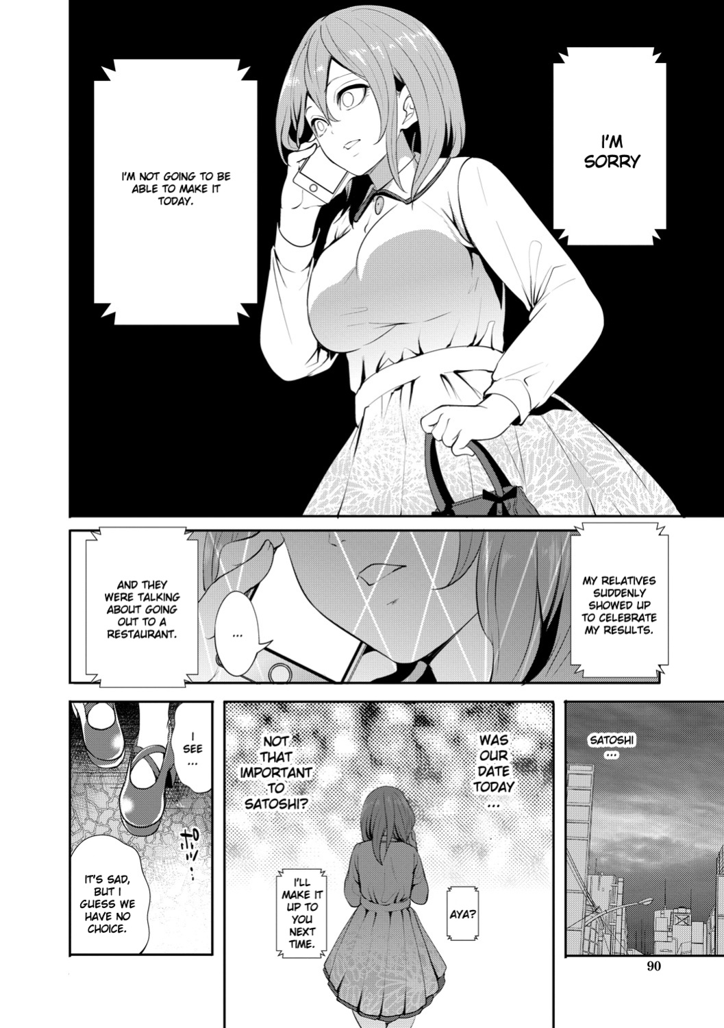 [Miyahara Ayumu] Kanojo ga Netorare Ochiru made - Until she is cuckold and falls - Chapter 3 [Ruru Scanlations]