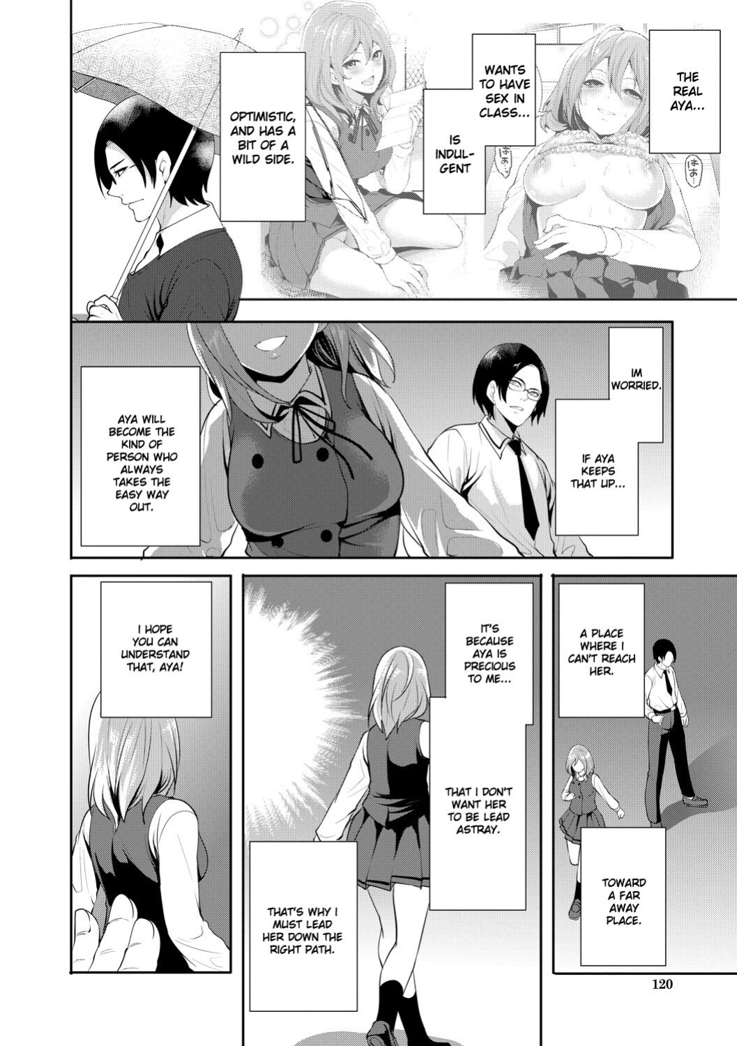 [Miyahara Ayumu] Kanojo ga Netorare Ochiru made - Until she is cuckold and falls - Chapter 3 [Ruru Scanlations]