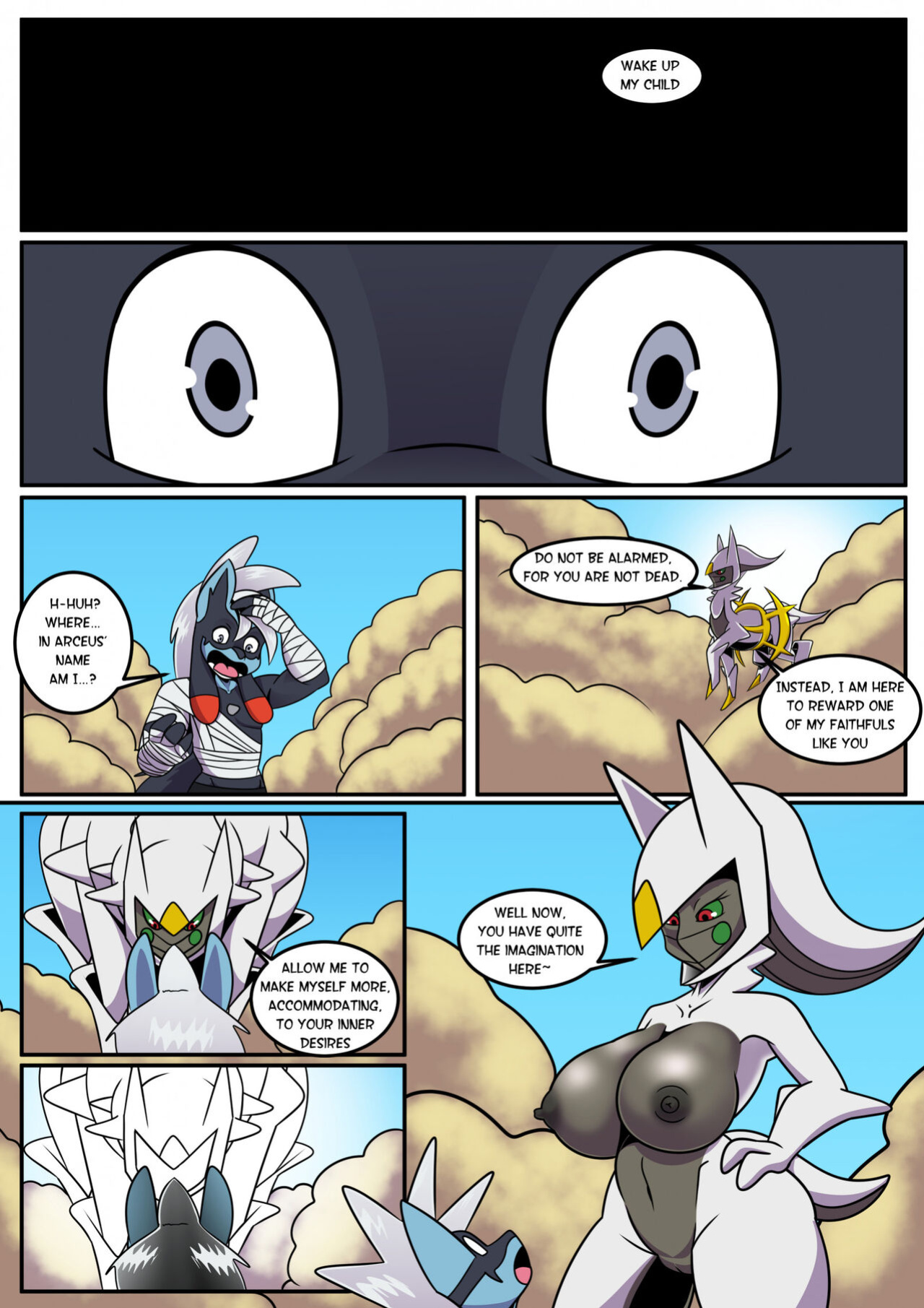 [Dyriuck Kaos] Divine helping hand (Pokemon)