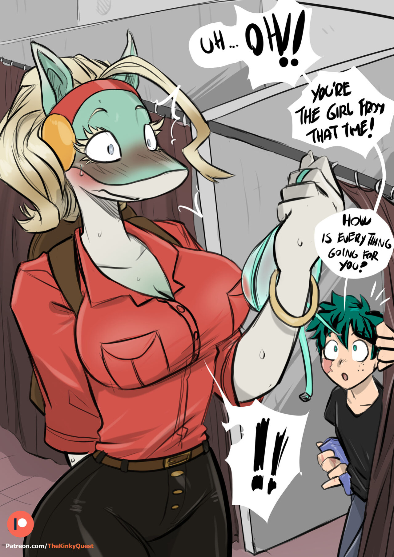 [The Kinky Quest] A big help (My Hero Academia) [incomplete]