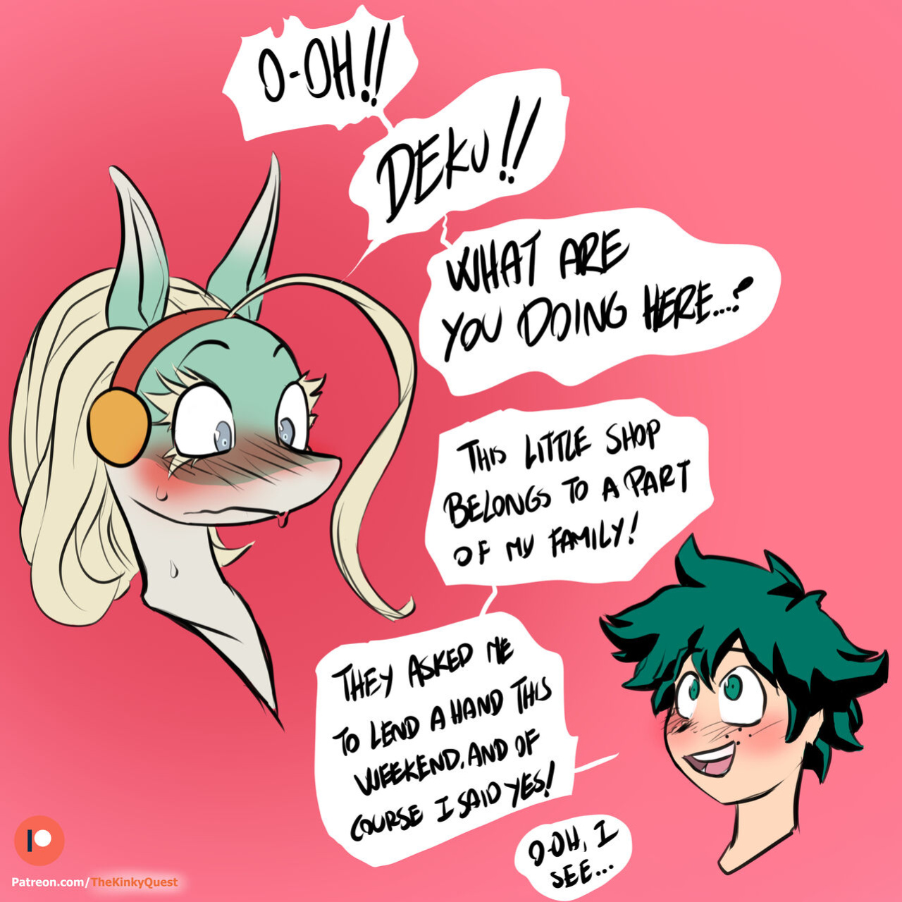 [The Kinky Quest] A big help (My Hero Academia) [incomplete]