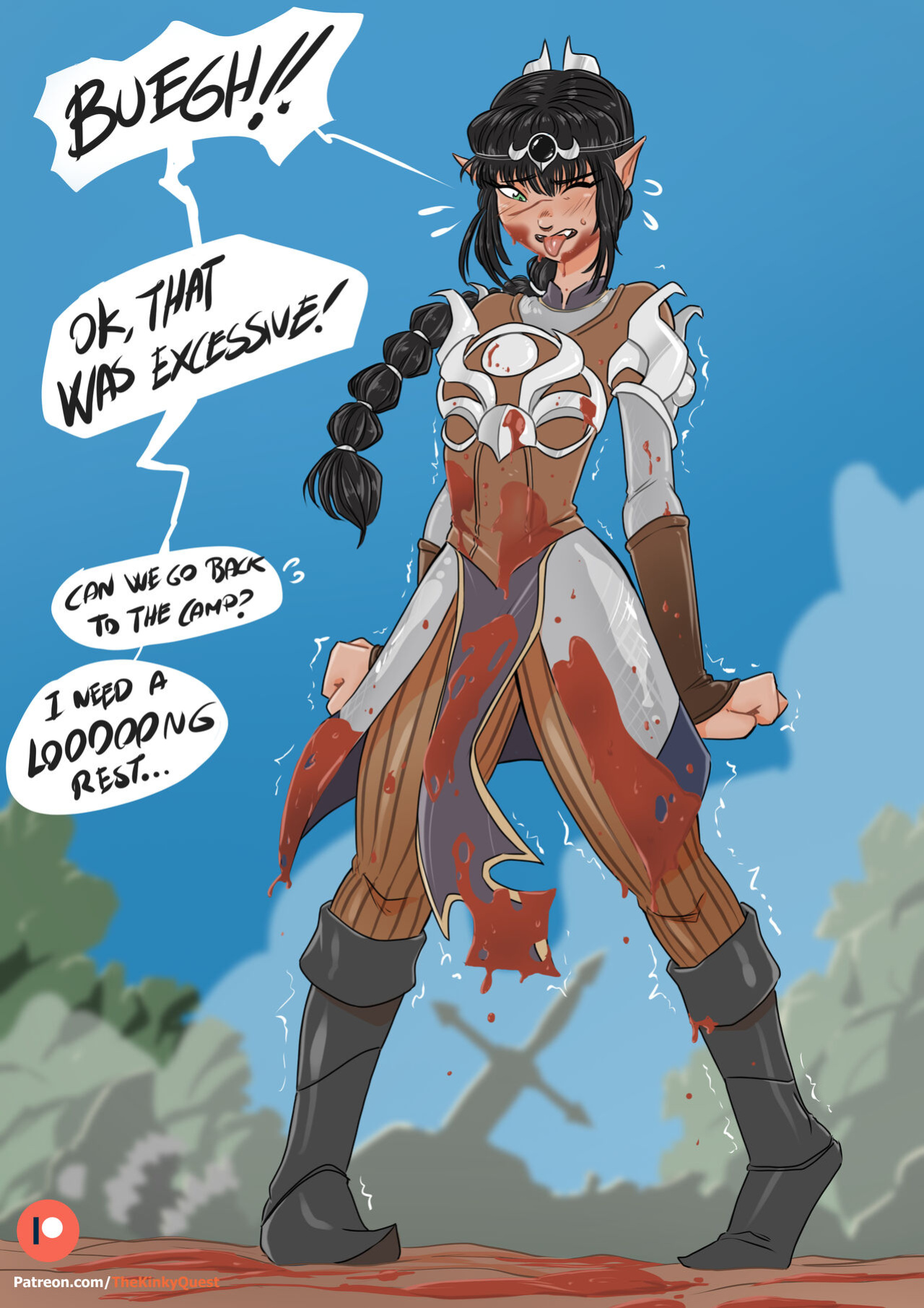 [The Kinky Quest] Shadowheart (Baldur's Gate 3)