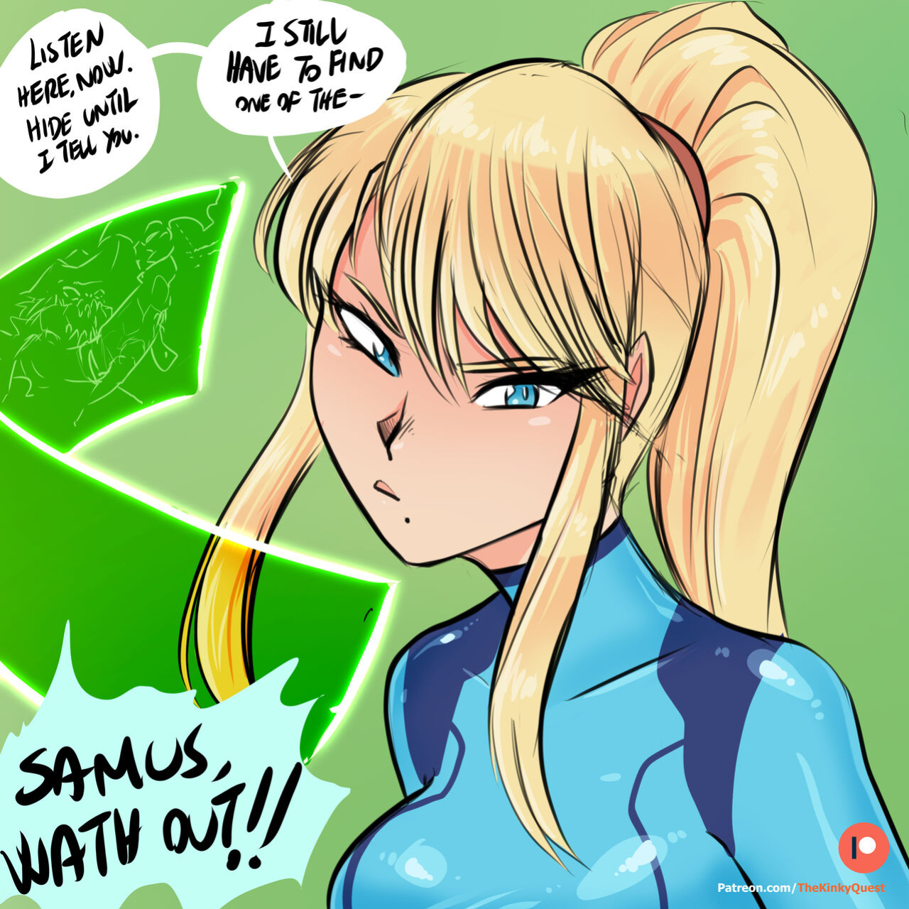 [The Kinky Quest] Heart of the Bounty Hunter (Metroid)