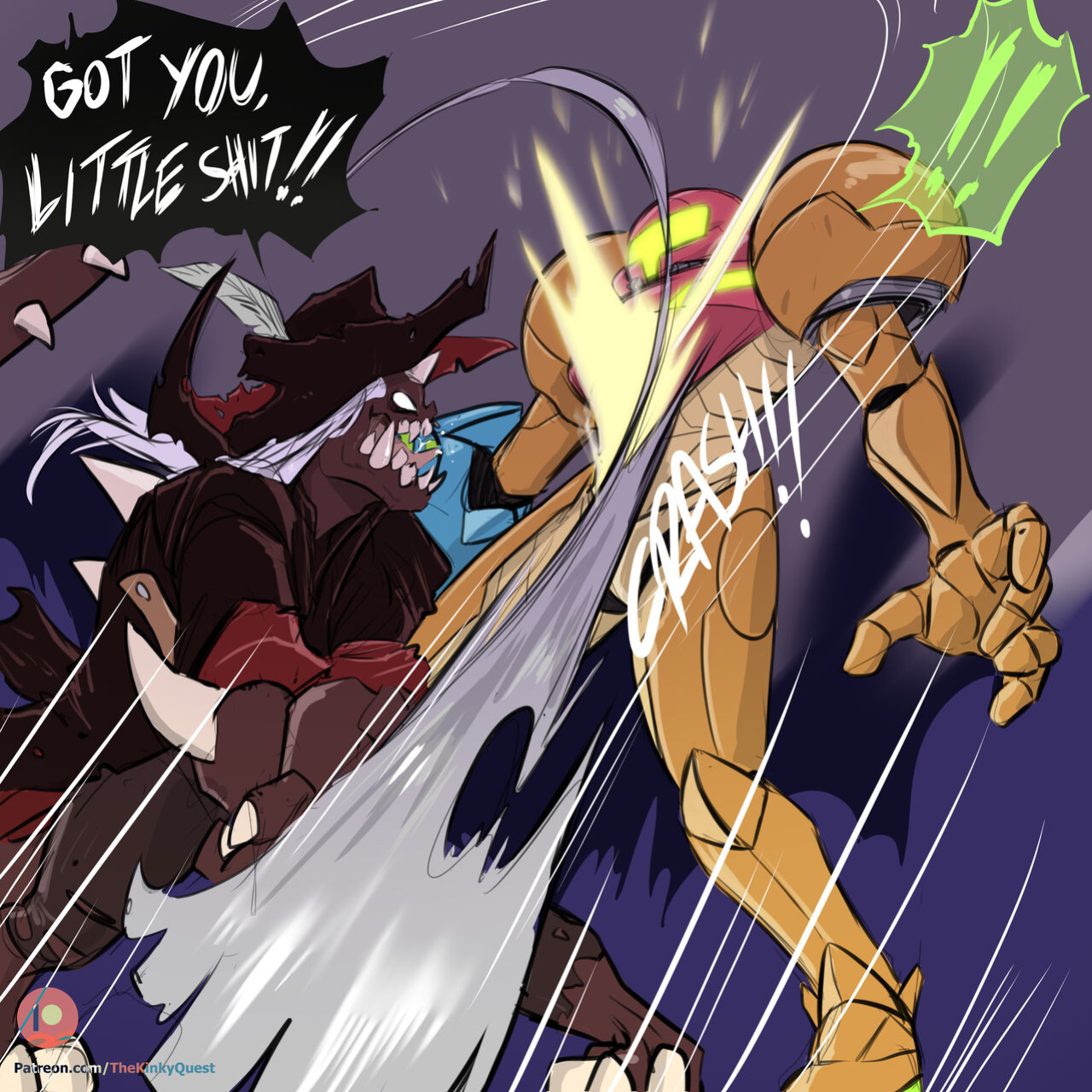 [The Kinky Quest] Heart of the Bounty Hunter (Metroid)