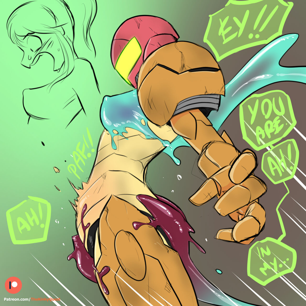 [The Kinky Quest] Heart of the Bounty Hunter (Metroid)