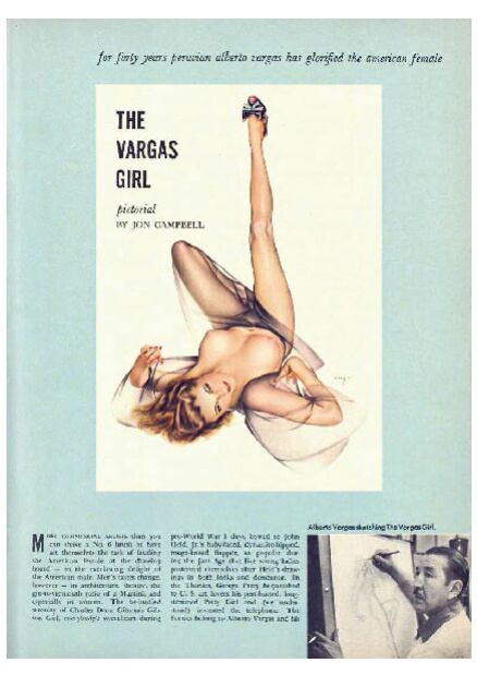 [Alberto Vargas] The Vargas Girl