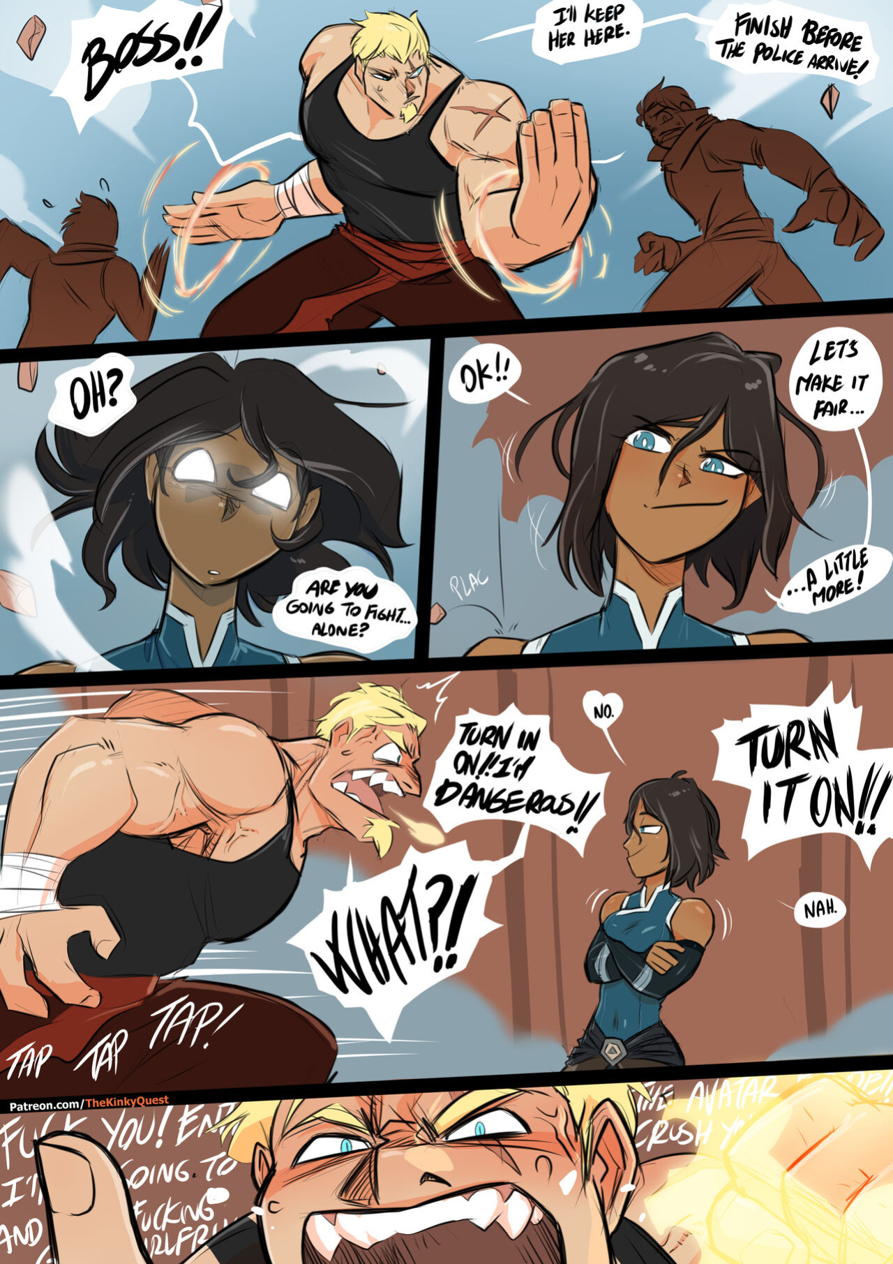 [The Kinky Quest] Korra's Return (Avatar: The Legend of Korra)