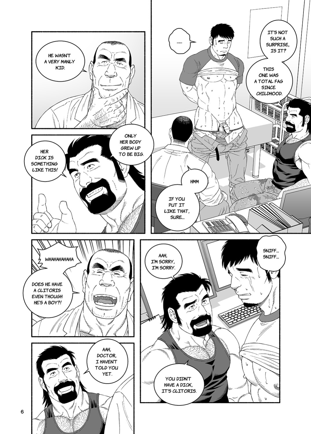 [Tagame Gengoroh] COCKSUCKER I Got Turned into My Best Friend's Father's Bitch 4