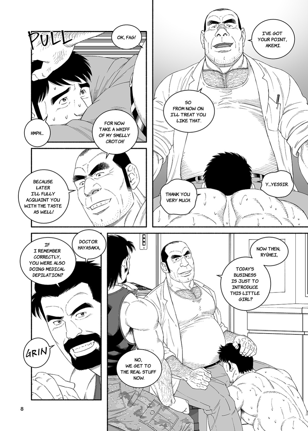 [Tagame Gengoroh] COCKSUCKER I Got Turned into My Best Friend's Father's Bitch 4
