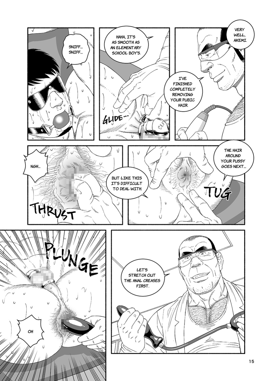 [Tagame Gengoroh] COCKSUCKER I Got Turned into My Best Friend's Father's Bitch 4