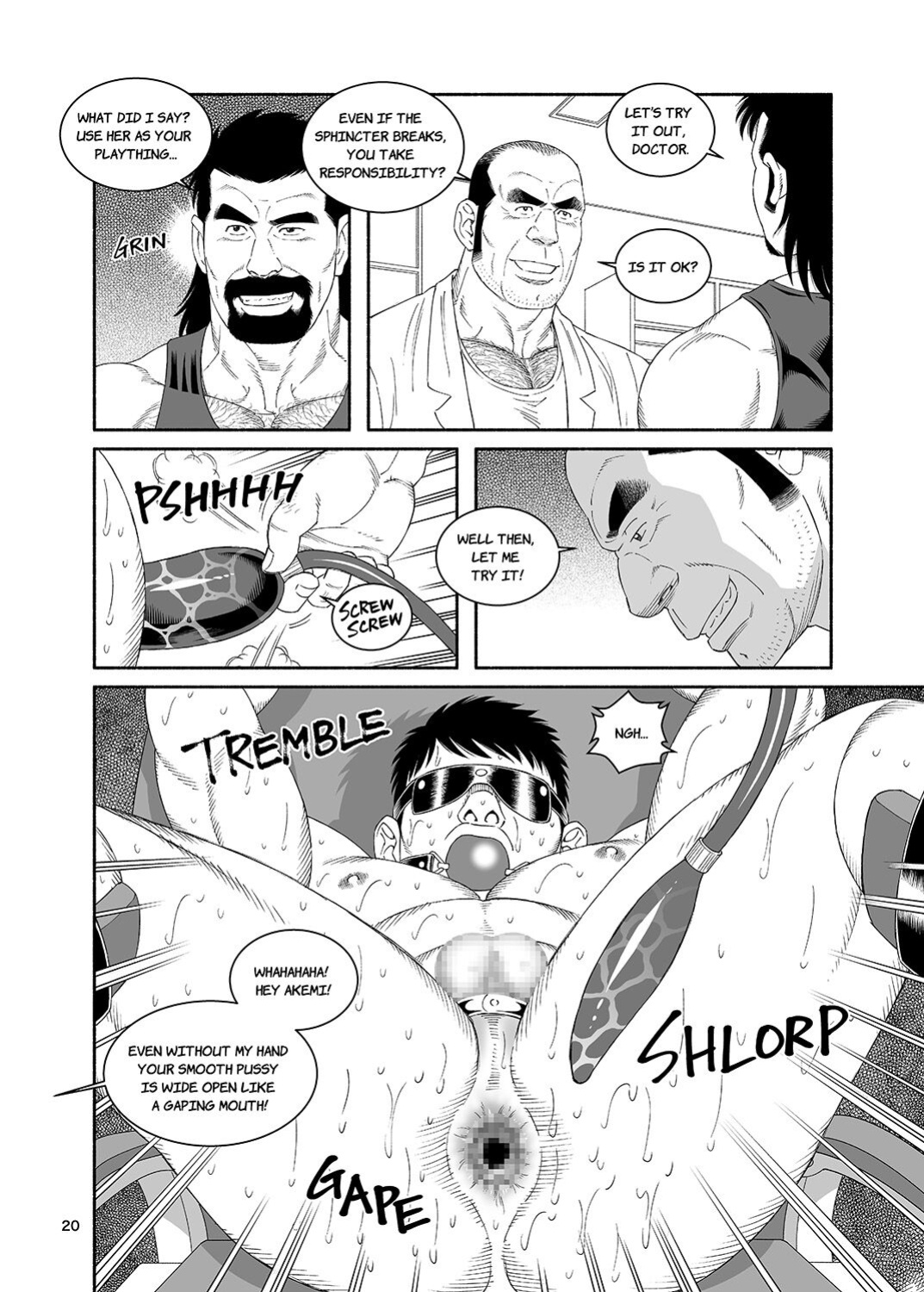 [Tagame Gengoroh] COCKSUCKER I Got Turned into My Best Friend's Father's Bitch 4
