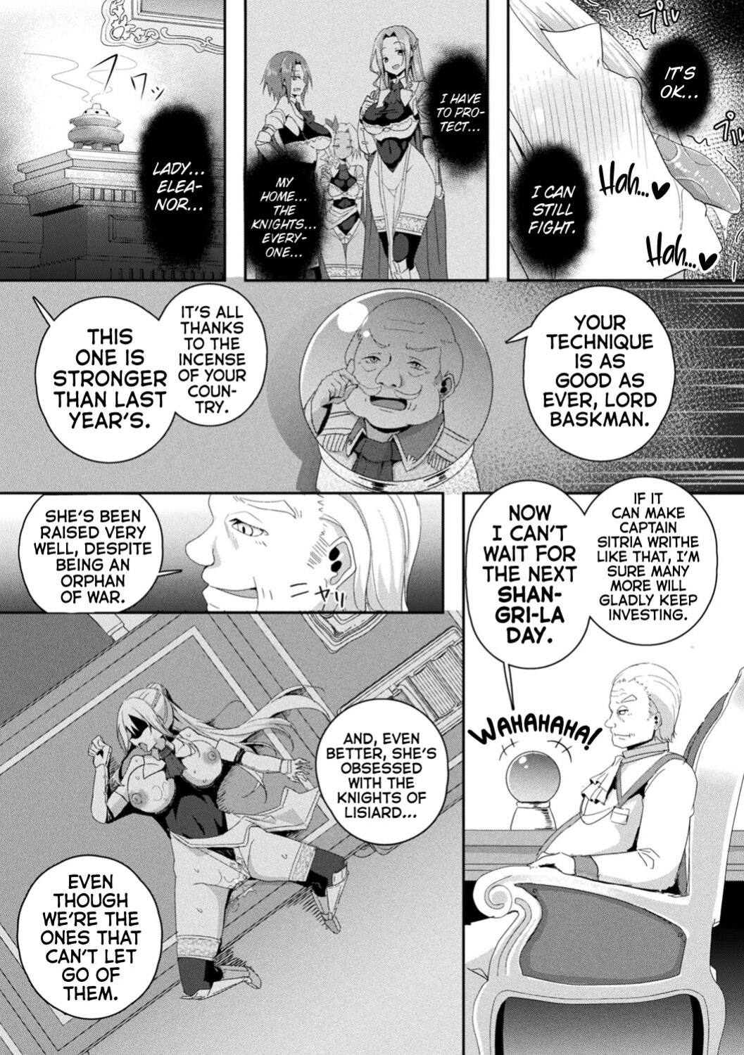 [Minatoyo] Shangri-La No Kumotsu -Onna Kishi Reizoku Tan- | Shangri-La's Offering -Tale of a Female Knight's Enslavement- Episode 1 [Kinsei Translations]