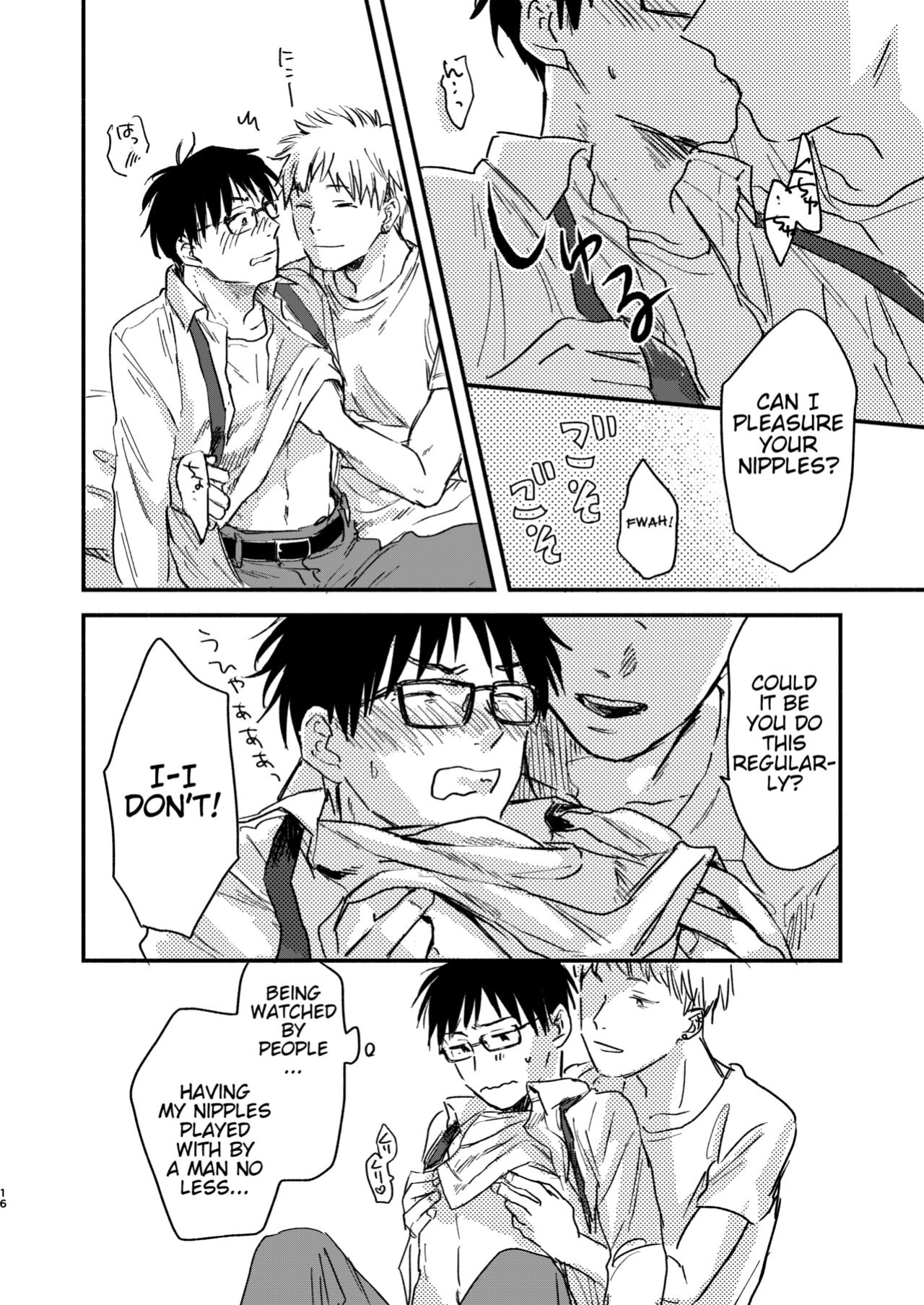 [Bunny bell boy (Kosaka Tsun)] Nonke Ryman ni Sharei o Chiratsukasete xx Shite Moratta | Having Sex With the Straight Salaryman by Dangling a Reward for Him