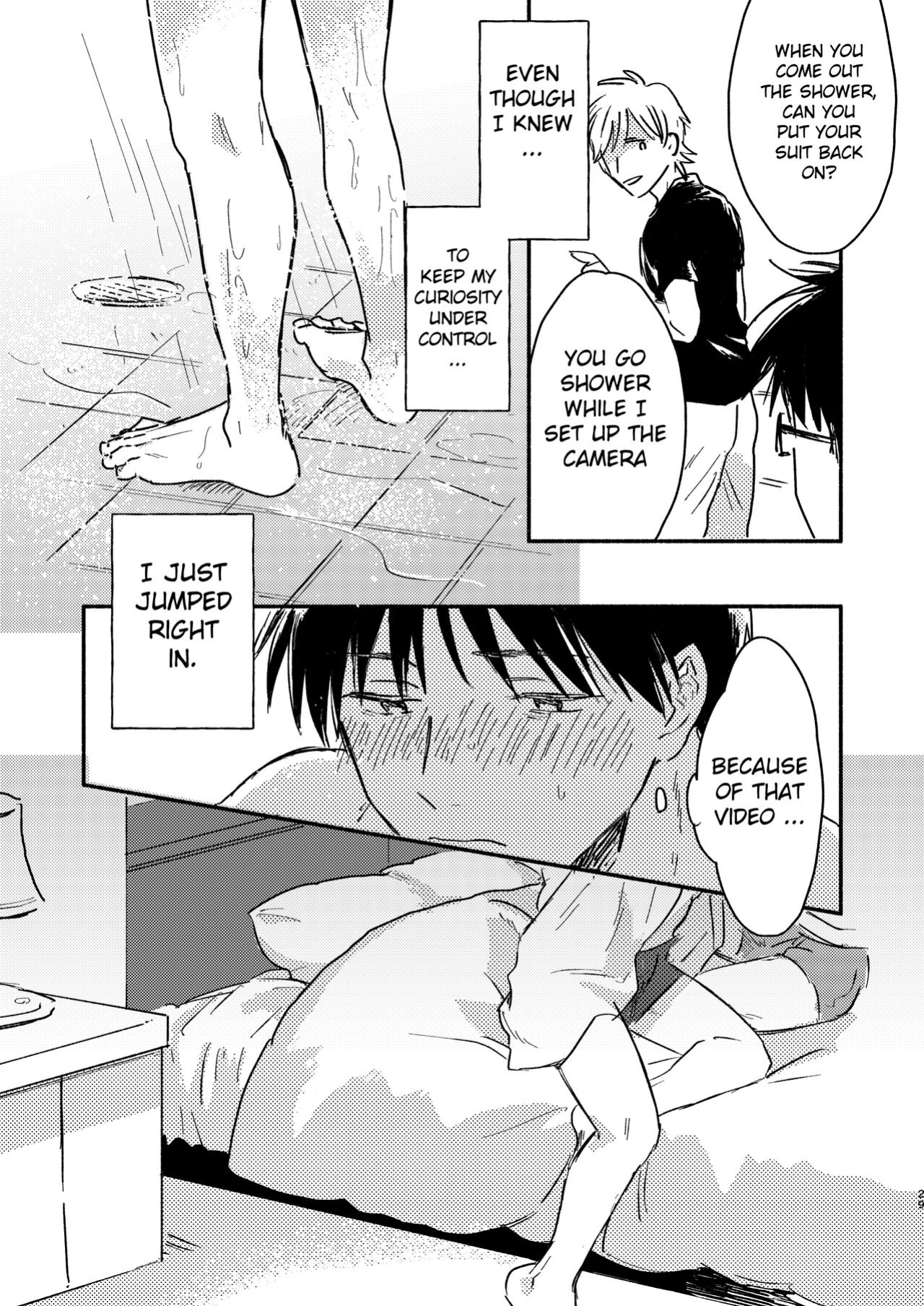 [Bunny bell boy (Kosaka Tsun)] Nonke Ryman ni Sharei o Chiratsukasete xx Shite Moratta | Having Sex With the Straight Salaryman by Dangling a Reward for Him