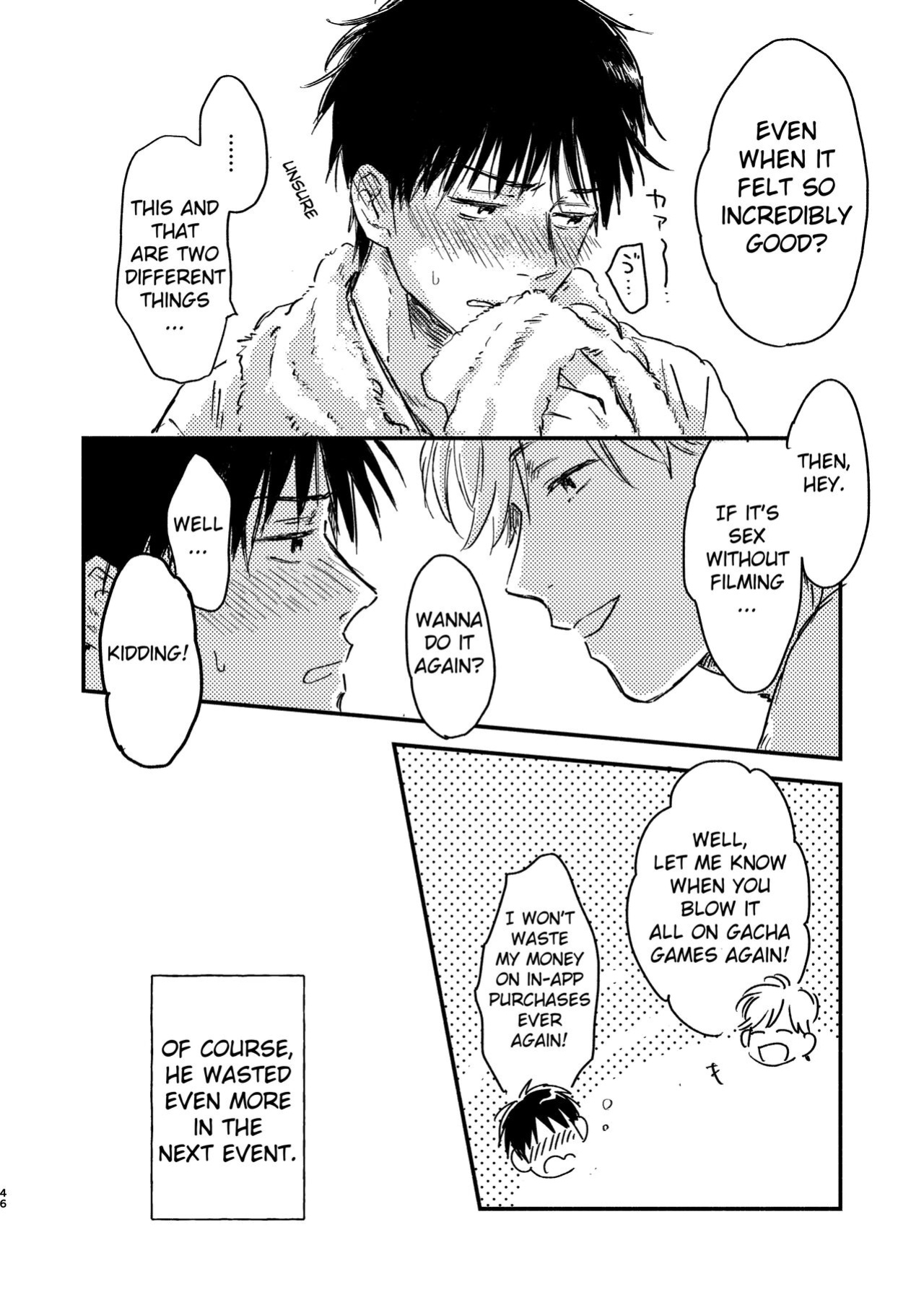 [Bunny bell boy (Kosaka Tsun)] Nonke Ryman ni Sharei o Chiratsukasete xx Shite Moratta | Having Sex With the Straight Salaryman by Dangling a Reward for Him