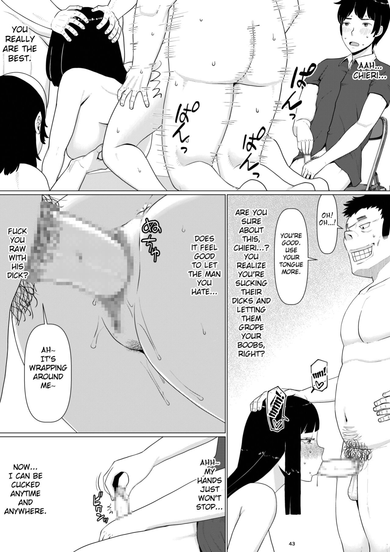 [Jigoku no Nyanko] Chieri-san wa Makerarenai! 3 Otto Kounin de Dare no Seishi demo Jusei suru Hentai Benki Dai 3-kan [Fated Circle]