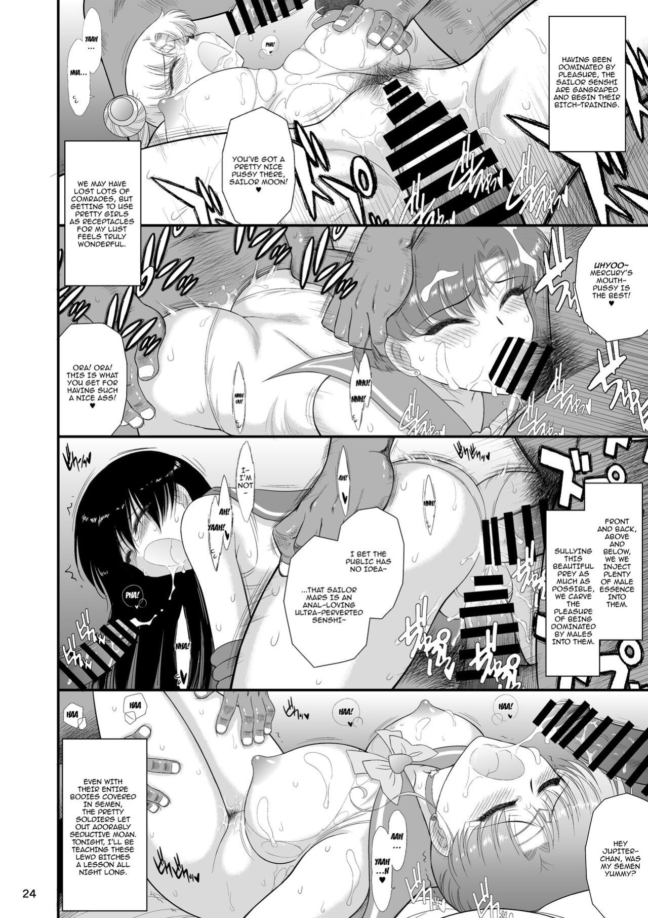 [Black Dog (Kuroinu Juu)] Konya dake Mesu ni Narimasu / I'll Be A Slut Just for Tonight (Bishoujo Senshi Sailor Moon)