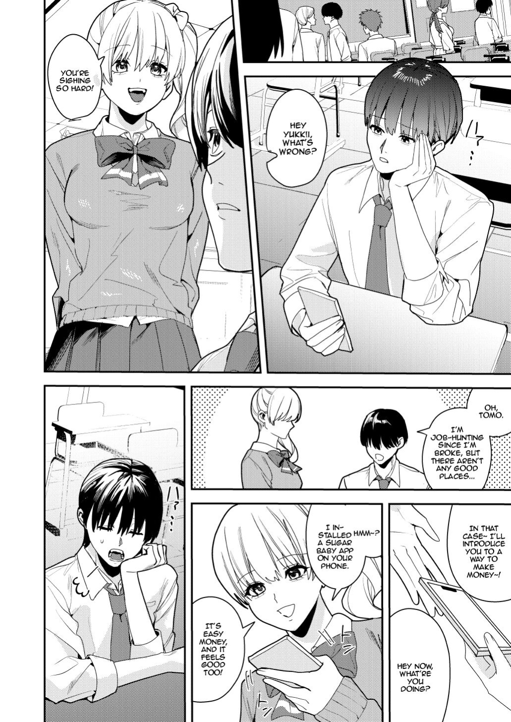 [Amuai Okashi Seisakusho (Betty, Konozama)] Papakatsu Nyotaika de Tanoshiku Kasegu! / Having Fun And Earning Some Money By Prostituting Myself After Turning Into A Girl!