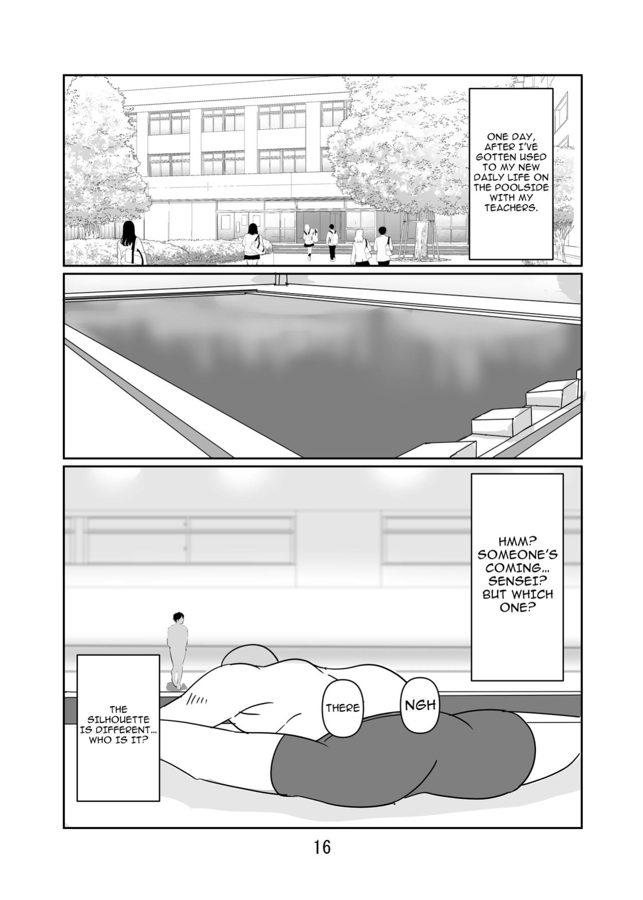 [Hamasei (Tetsukui)] Poolside de Sensei-tachi to Tanoshindemasu 2 / Having Fun With The Teachers By The Poolside 2