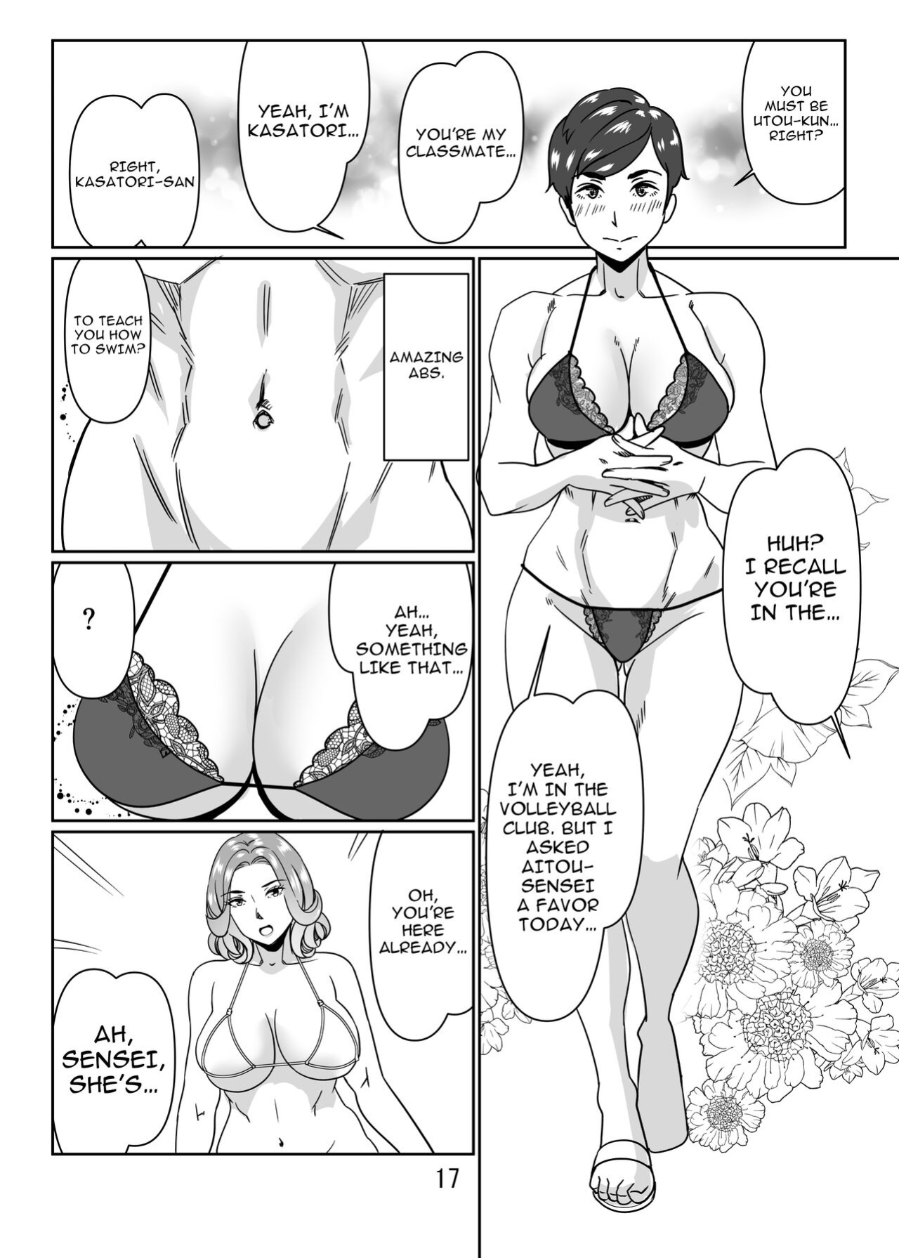 [Hamasei (Tetsukui)] Poolside de Sensei-tachi to Tanoshindemasu 2 / Having Fun With The Teachers By The Poolside 2
