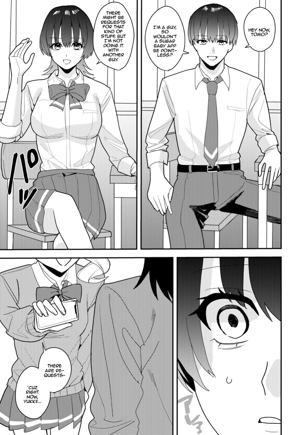 [Amuai Okashi Seisakusho (Betty, Konozama)] Papakatsu Nyotaika de Tanoshiku Kasegu! | Having Fun and Earning Some Money by Prostituting Myself After Turning Into a Girl!