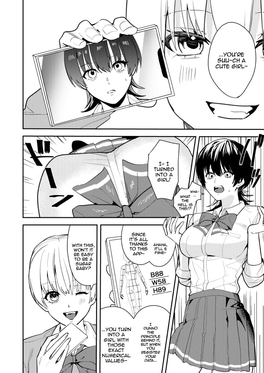 [Amuai Okashi Seisakusho (Betty, Konozama)] Papakatsu Nyotaika de Tanoshiku Kasegu! | Having Fun and Earning Some Money by Prostituting Myself After Turning Into a Girl!