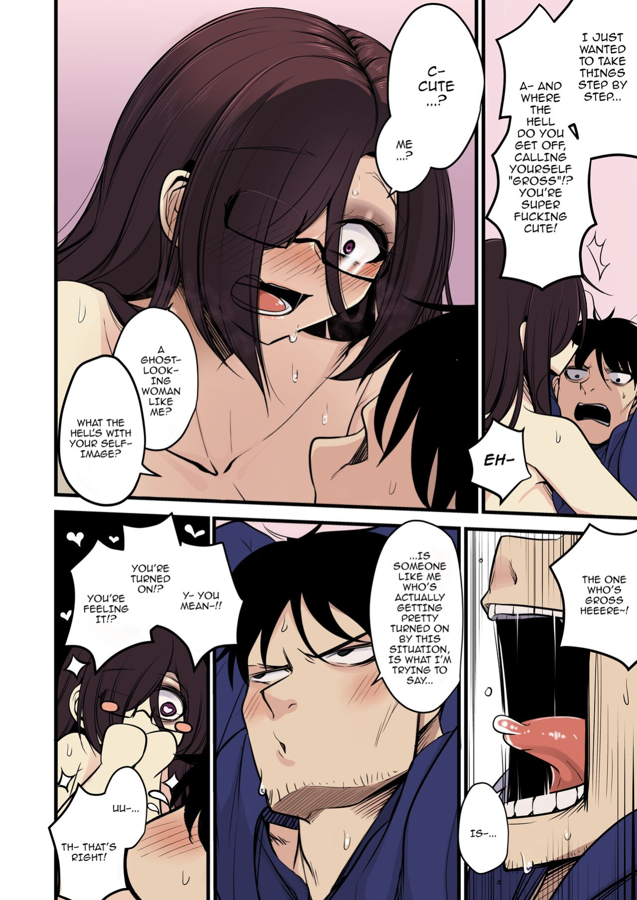 [Akagai (Mine Thrower)] Omome no Bakunyuu InCha Joshi wa Okirai desu ka | Do You Hate Clingy, Busty, Gloomy Girls? [Colorized]