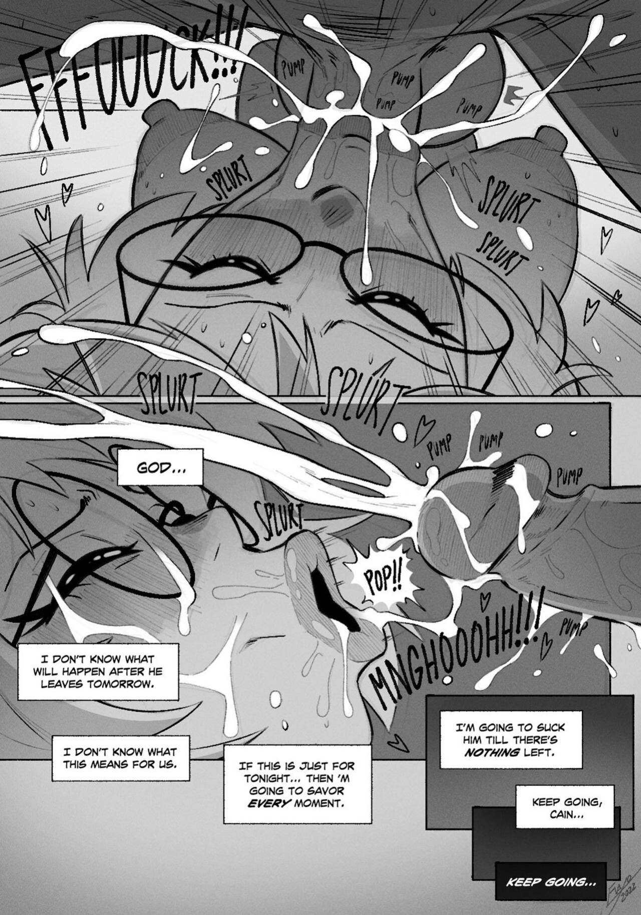[MurmurLilies (HornyLilies)] Maya and Cain + Extras